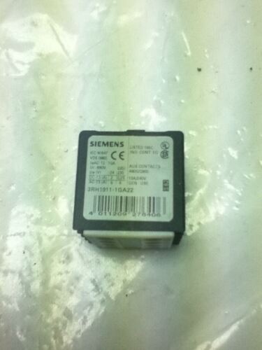 Siemens 3RH1911-1GA22 CONTACT BLOCK