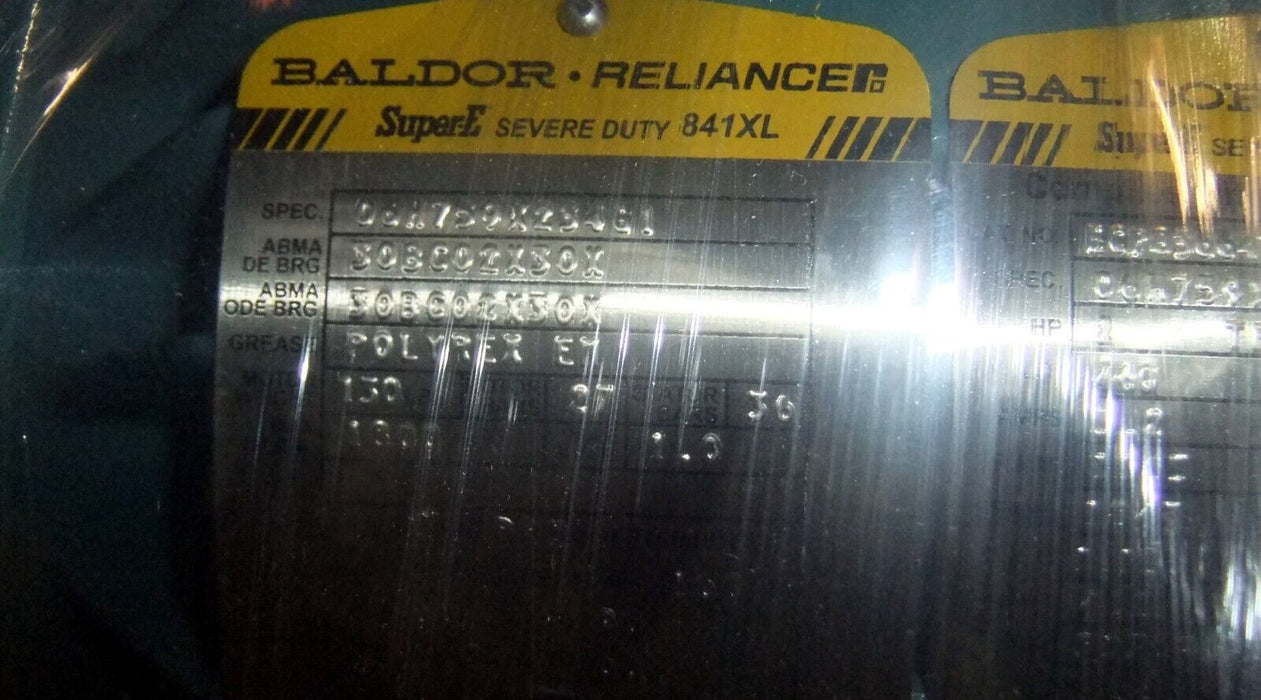 Baldor 2 HP Severe Duty Motor ECP83664T-4