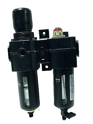 Norgren B73G-4AK-AP1-RMG and L73M-4AP-QPN Compressed Air Lubricator/Regulator