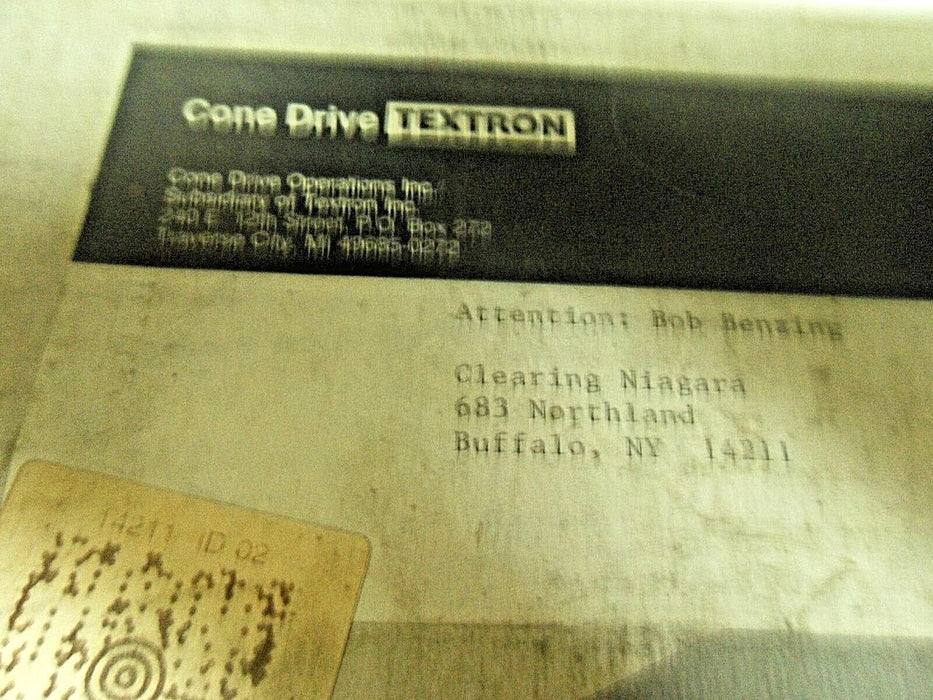 Textron KX014-100 110186 Board Cone Drive