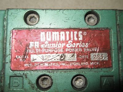 Numatics 1JPA4 Multi-Purpose Power Valve