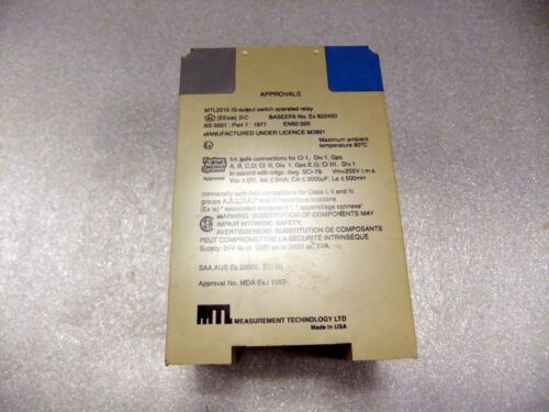 Measurement Technology Relay IS Output MTL2215