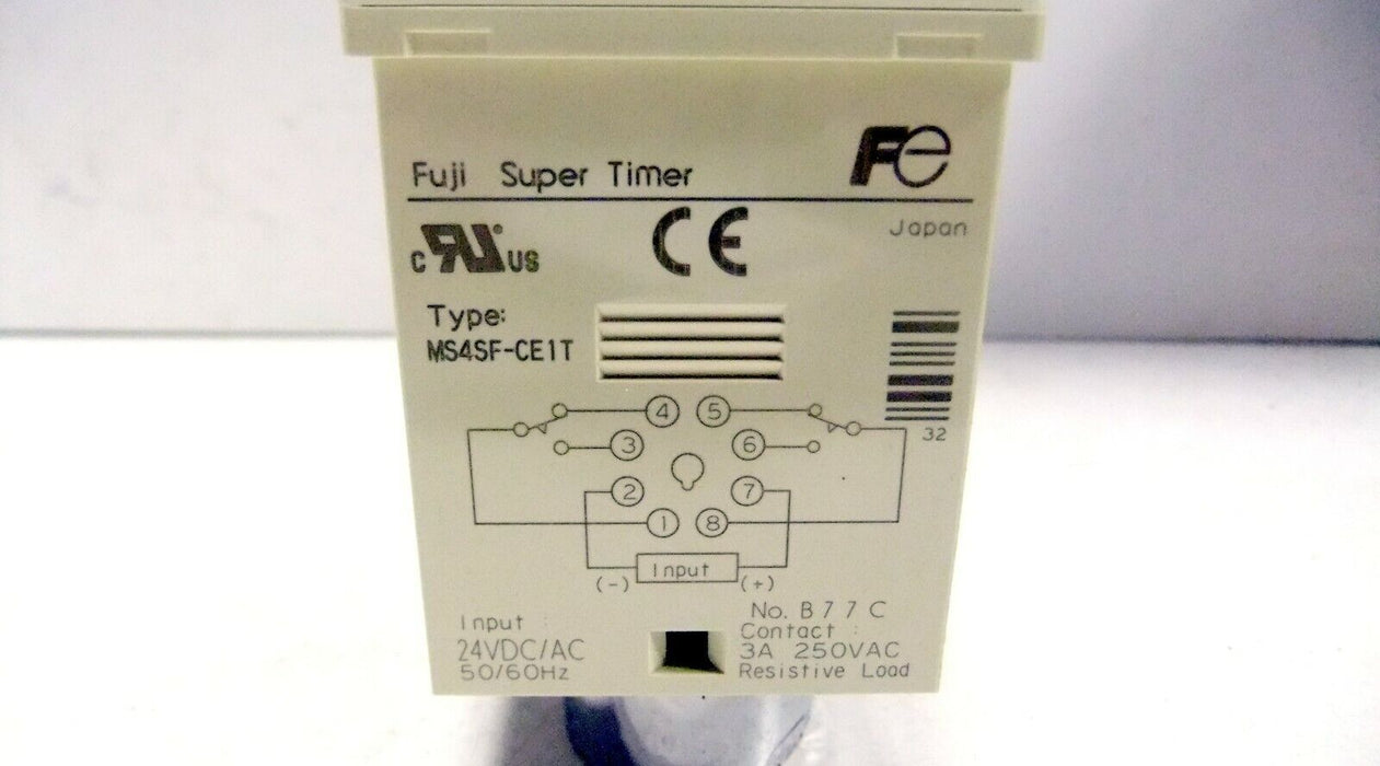 Fuji Timer Off-Delay .6-12S 24VDC/AC MS4SF-CE1T