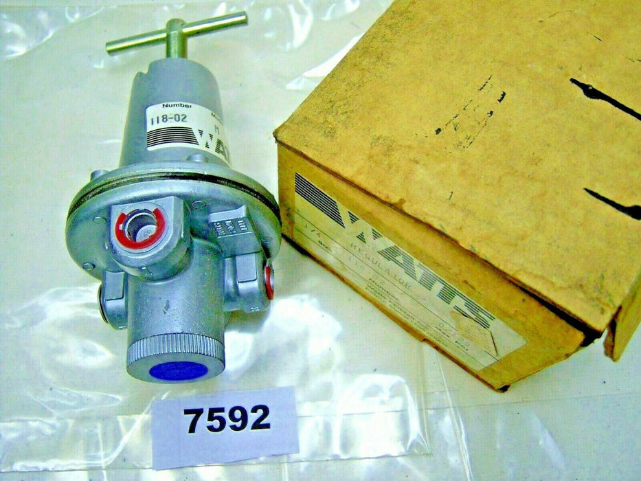 Watts Regulator 118-02 1/4" 1-125 Psi