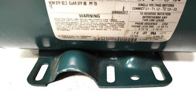 Reliance Electric RELIANCE ELECTRIC P14G9243 230/460 V AC 1720 RPM 1 HP Motor