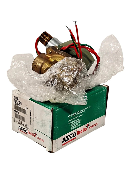 ASCO 8210G94 150 psi 1/2 in NPT Solenoid Valve w/ 120 V AC Coil