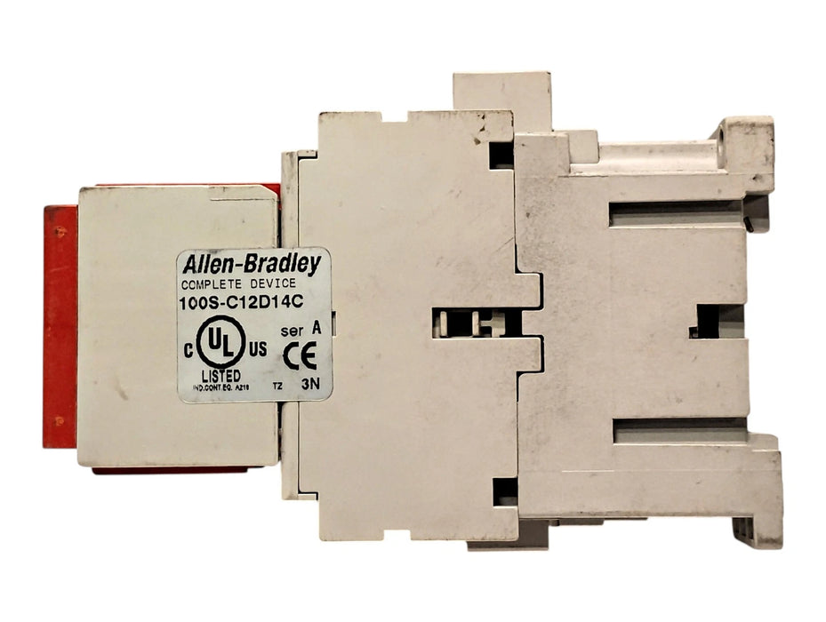 Allen-Bradley 100S-C12D14C Ser A 690 V 12 A Safety Contactor w/ 110/120 VAC Coil