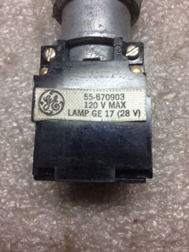 GE CR104ME005 ILLUMINATED PUSHBUTTON