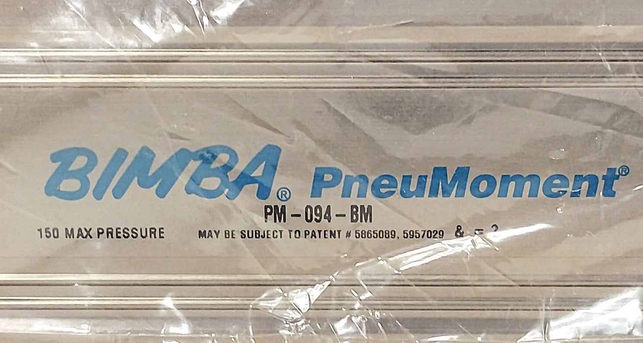 Bimba PM-094-BM 150 psi Pneumatic Linear Actuator w/ 4 in Stroke