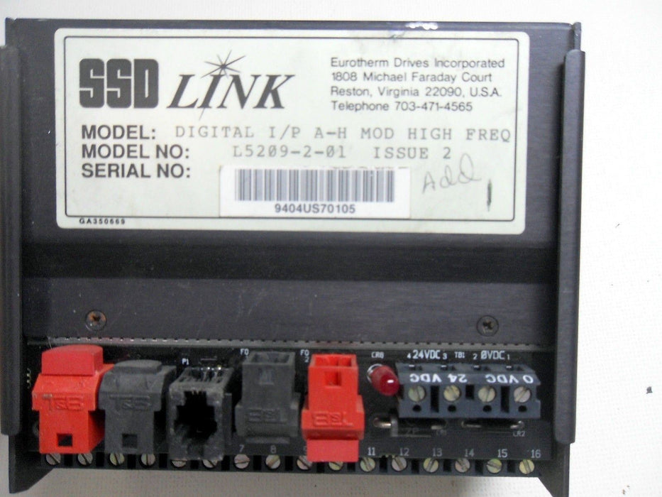 Eurotherm Drives L5209-2-01 Digital Mod High Frequency