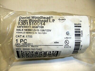 Woodhead Safeway Adapter Male 1301510017