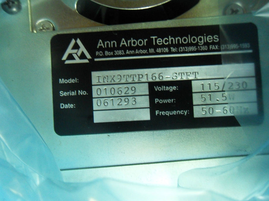 Ann Arbor INX9000 / INX9TTP166-STFT Touch Display