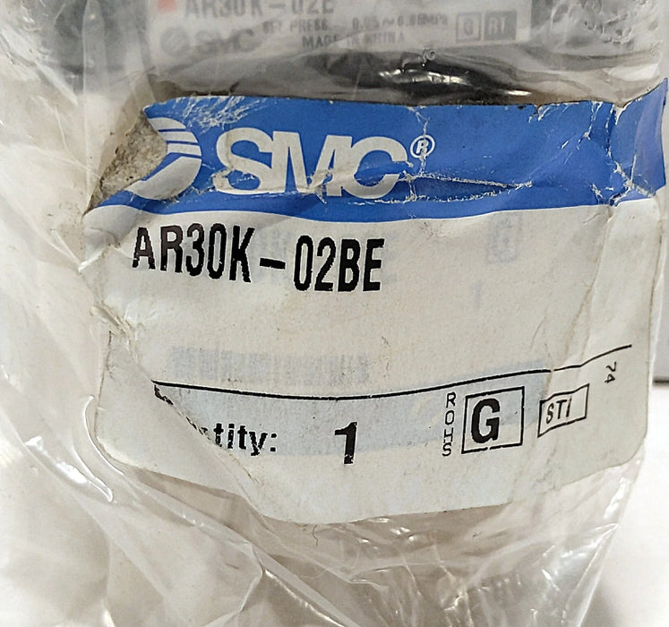 SMC AR30K-02BE 0.05-0.85 MPa Air Pressure Regulator w/ 1/4 in Rc Port