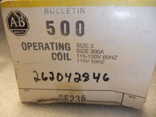 Allen-Bradley Coil CF236 Size 5