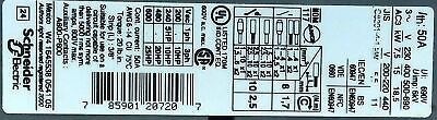 Schneider LC1D32G7 600 V AC 32 A 3 Pole Contactor w/ 110/120 V Coil