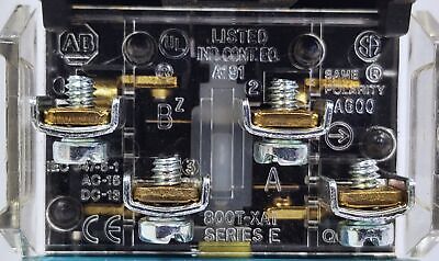 Allen-Bradley 800T-FXQ24RA1 24V Red Illuminated Push-Pull E-Stop Pushbutton