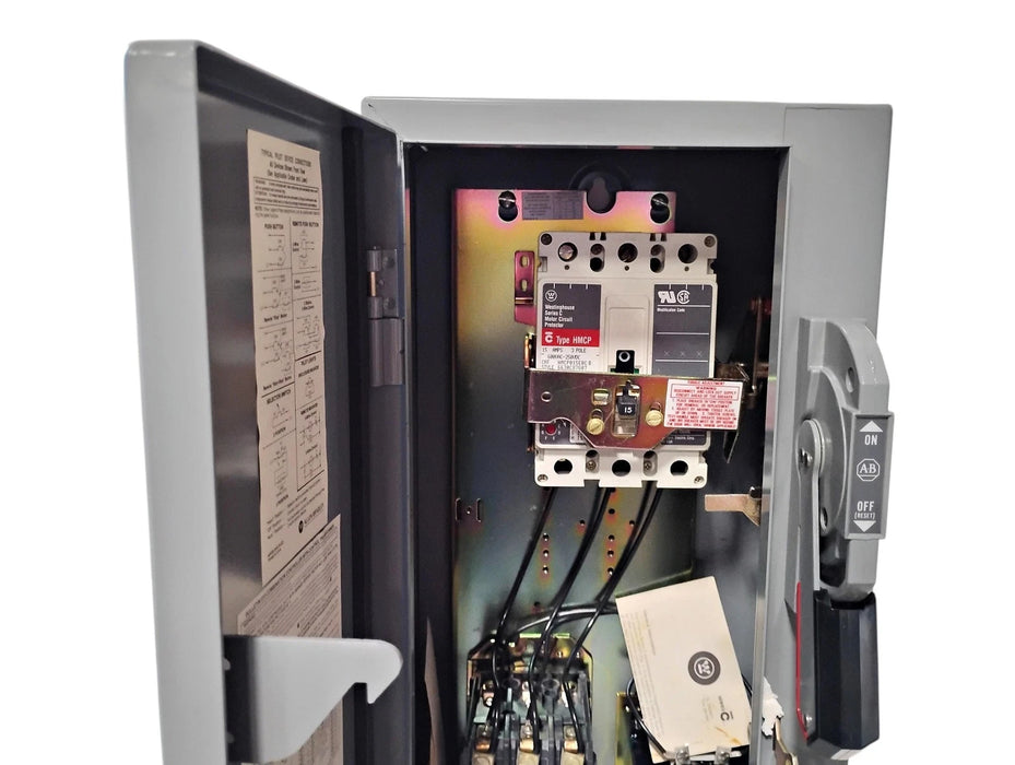 Allen-Bradley 513-AAH-6-38 110/120 V NEMA Size 0 Combination Starter w/ CB