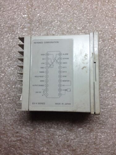 KEYENCE CORP EX-V64 INDUCTIVE DISPLACEMENT SENSOR CONTROLLER