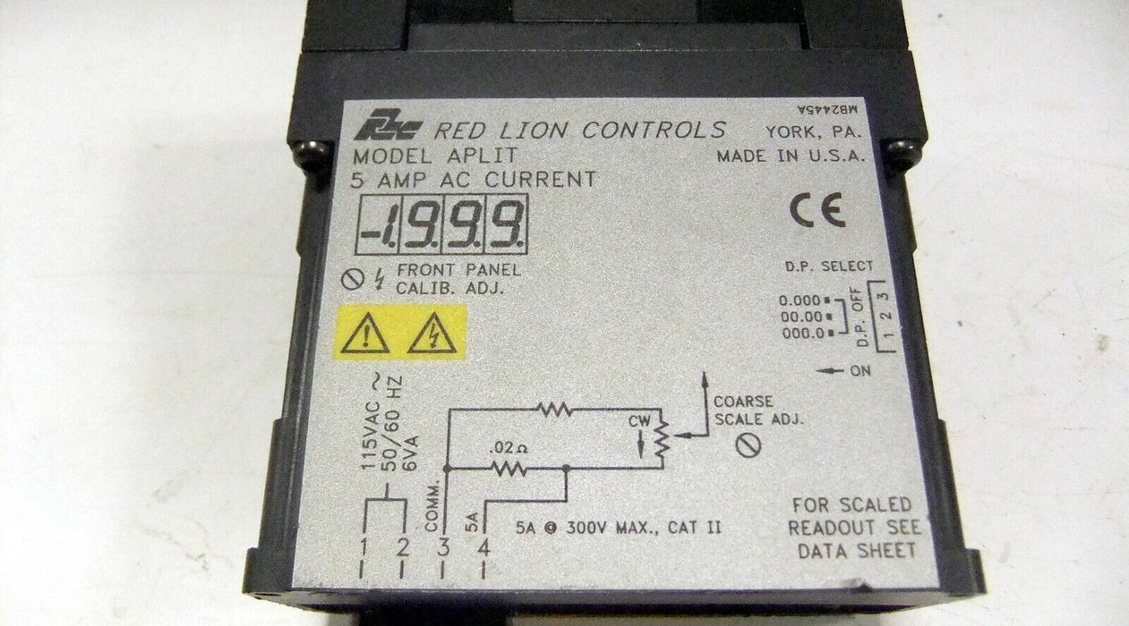 Red Lion Controls APLIT405 Current Meter