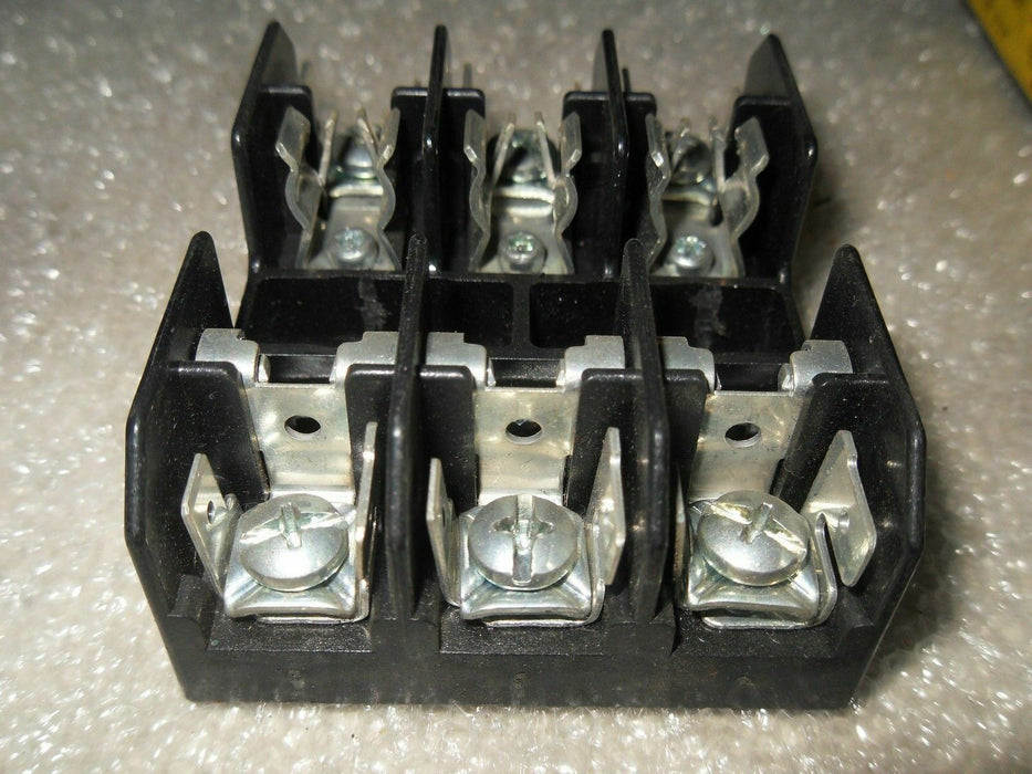 3 Bussmann BC6033PQ Fuse Holders 30A 600V