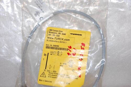 Turck Prox Sensor BI 2-EG08-AP6X-0.3M-PSG