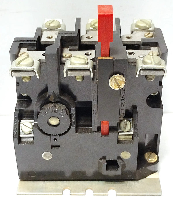 Westinghouse AN13P 600 V AC 3-Pole Thermal Overload Protection Relay No Heaters