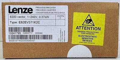 Lenze Americas E82EV371K2C 8200 VECTOR Inverter Variable Frequency Drive