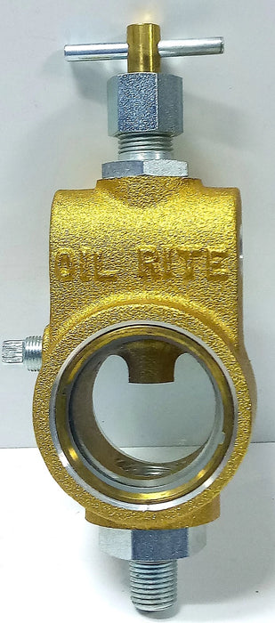 Oil Rite B2501-1 Universal Sight Feed Valve w/ 1/4 in NPT Ports