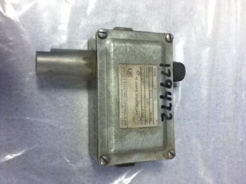 United Electric 9725-B030 TYPE H5 Pressure Switch