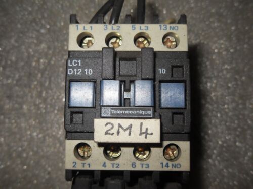 1 TELEMECANIQUE LC1 D12 10 CONTACTOR W/ LR-D09-307