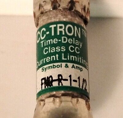 Bussmann FNQ-R-1-1/2 600 V AC 1.5 A Current-Limiting Time-Delay Fuses