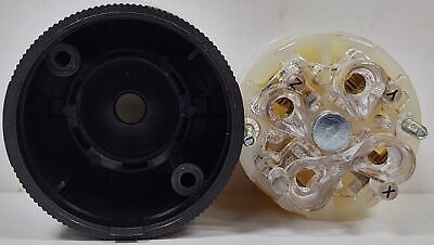 Hubbell HBL2433C 3 Pole 4 Wire 30 A 120/208VAC 3 Phase Locking Plug