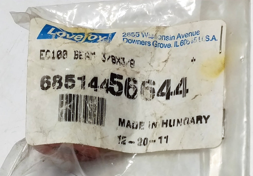 Lovejoy 68514456644 EC100 Anodized Aluminum Flexible Coupling for 3/8 in Shaft