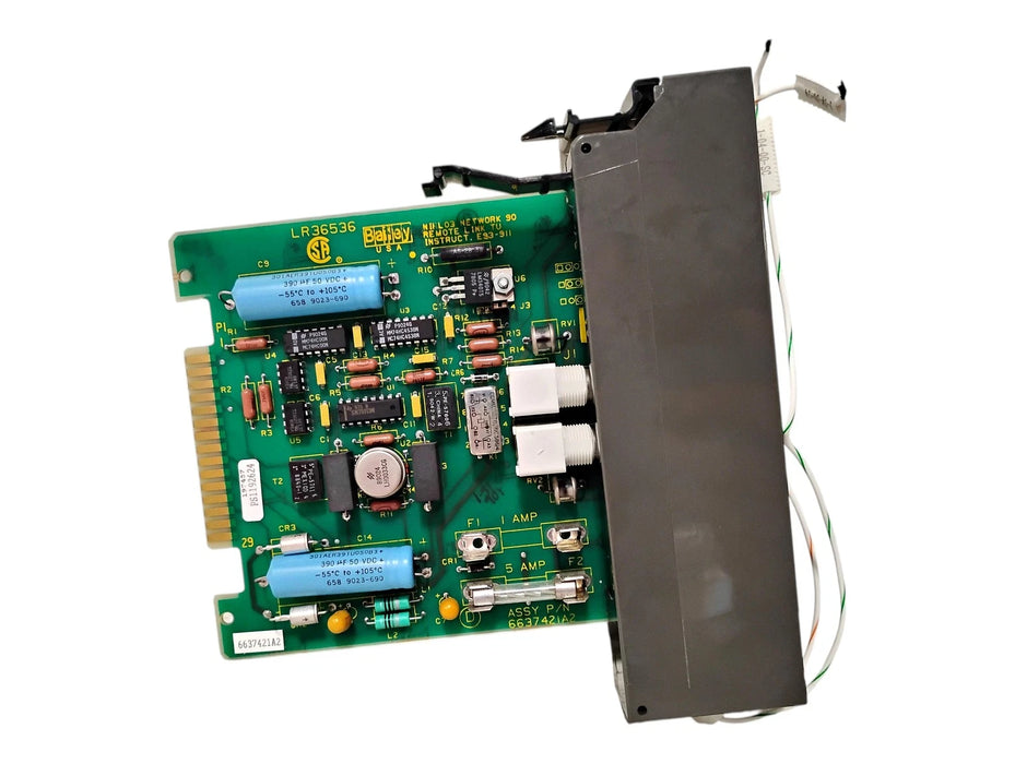 Bailey Controls 6637421A2 NIRL03 Infi Network 90 Remote Link TU Module