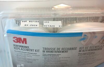 3M 6023P1 Performance Replacement Kit for Paint Respirator - Lot of 2 Exp 09/26