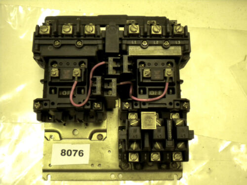 Allen-Bradley Size 0 Reversing Starter 505-AOD7 w/OL Relay 115/120 V