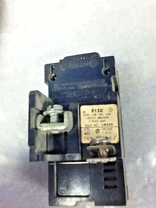 2 Gould Pushmatic P120 Circuit Breakers