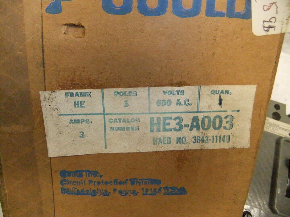Gould HE3-A003 CIRCUIT BREAKER