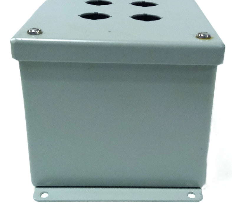 Hoffman E6PBGX Deep Pushbutton Enclosure w/ 6 Spaces