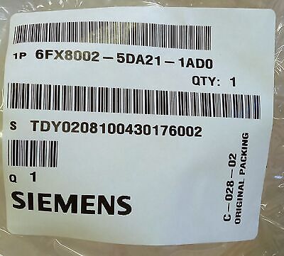 Siemens 6FX8002-5DA21-1AD0 Preassembled Power Cable