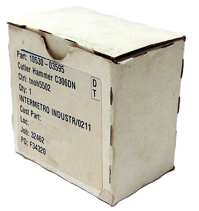 Cutler-Hammer C306DN3 Series B! 600 V AC 3 Pole Thermal Overload Relay