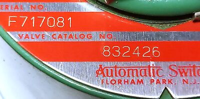 ASCO 832426 110/120 V AC 6 W Solenoid Valve Coil for Hazardous Locations