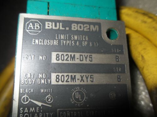 Allen-Bradley 802M-DY5 Ser B Limit Switch