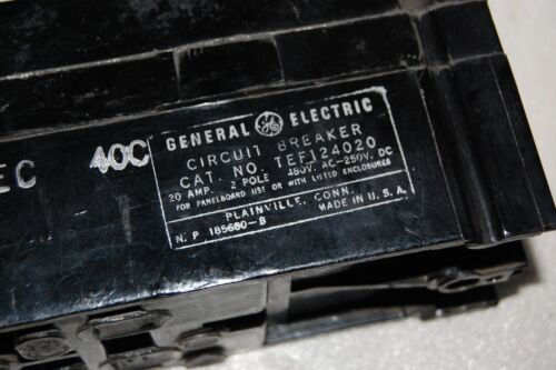 GE TEF124020 CIRCUIT BREAKER