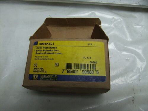 Square D Illum. Pushbutton 9001K1L1 Clear Cap
