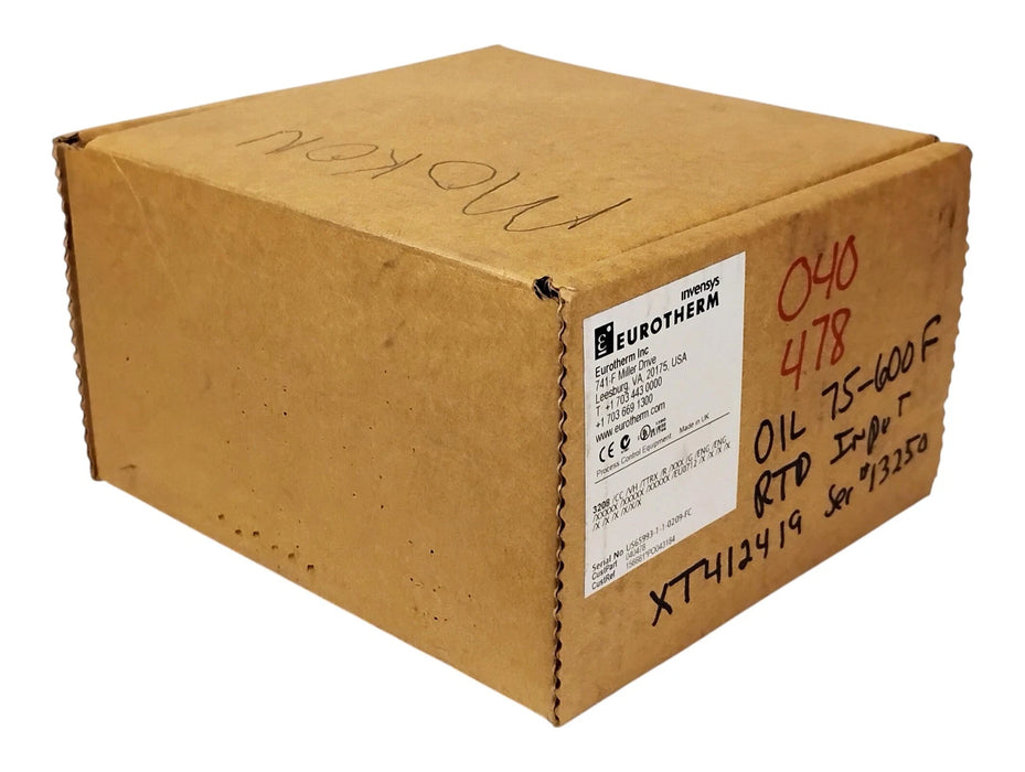 Eurotherm 3208/CC/VH/TTRX/R/XXX/G/ENG/ENG/XXXXX/XXXXX/XXXXX/EU0712/X/X/X/X/X/X/X PID Temperature Controller