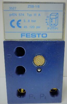 Festo ZSB-1/8 Pneumatic Valve