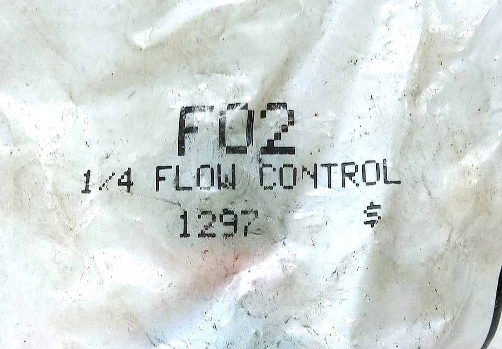 ARO F02 FO2 1297 1/4 NPT Manual Flow Control Valve