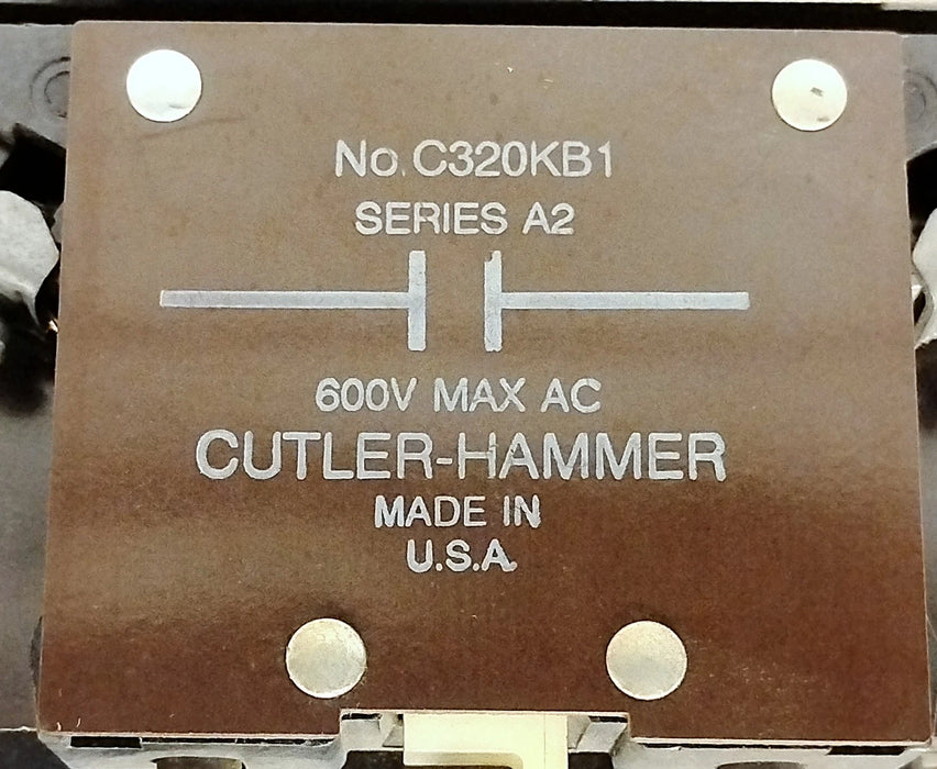 Cutler-Hammer A10CN0 600 V 27 A 3-Pole NEMA Size 1 Starter w/ 110/120 V Coil
