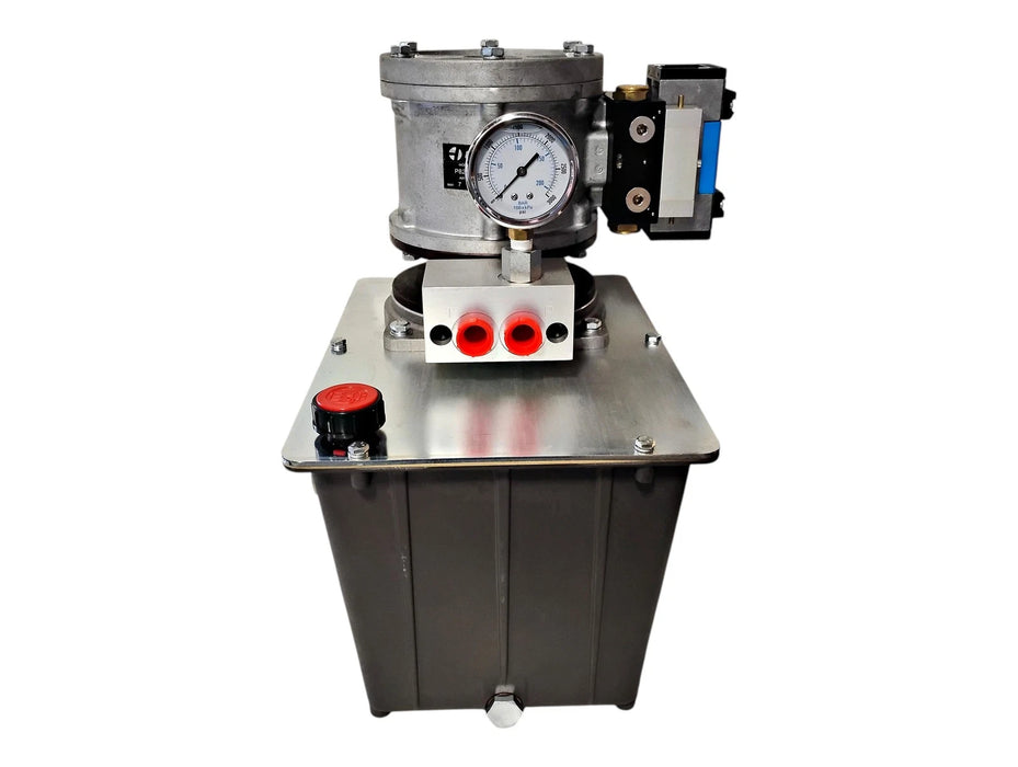 Hydronic P820-20 7 BAR/100 PSI Air 140 BAR/2000 PSI Oil Hydraulic Pump w/ Tank